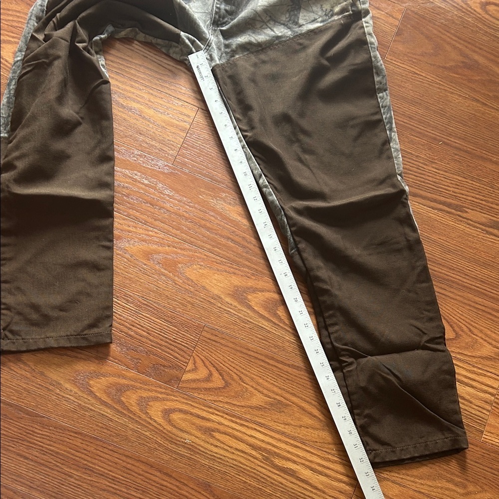Wrangler Rugged Wear Brush Guard Water Resistant Camouflage & Brown Pants 40x34 - Picture 7 of 8